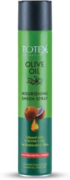 Totex Sheen Spray Olive Oil And Coconut 400ml